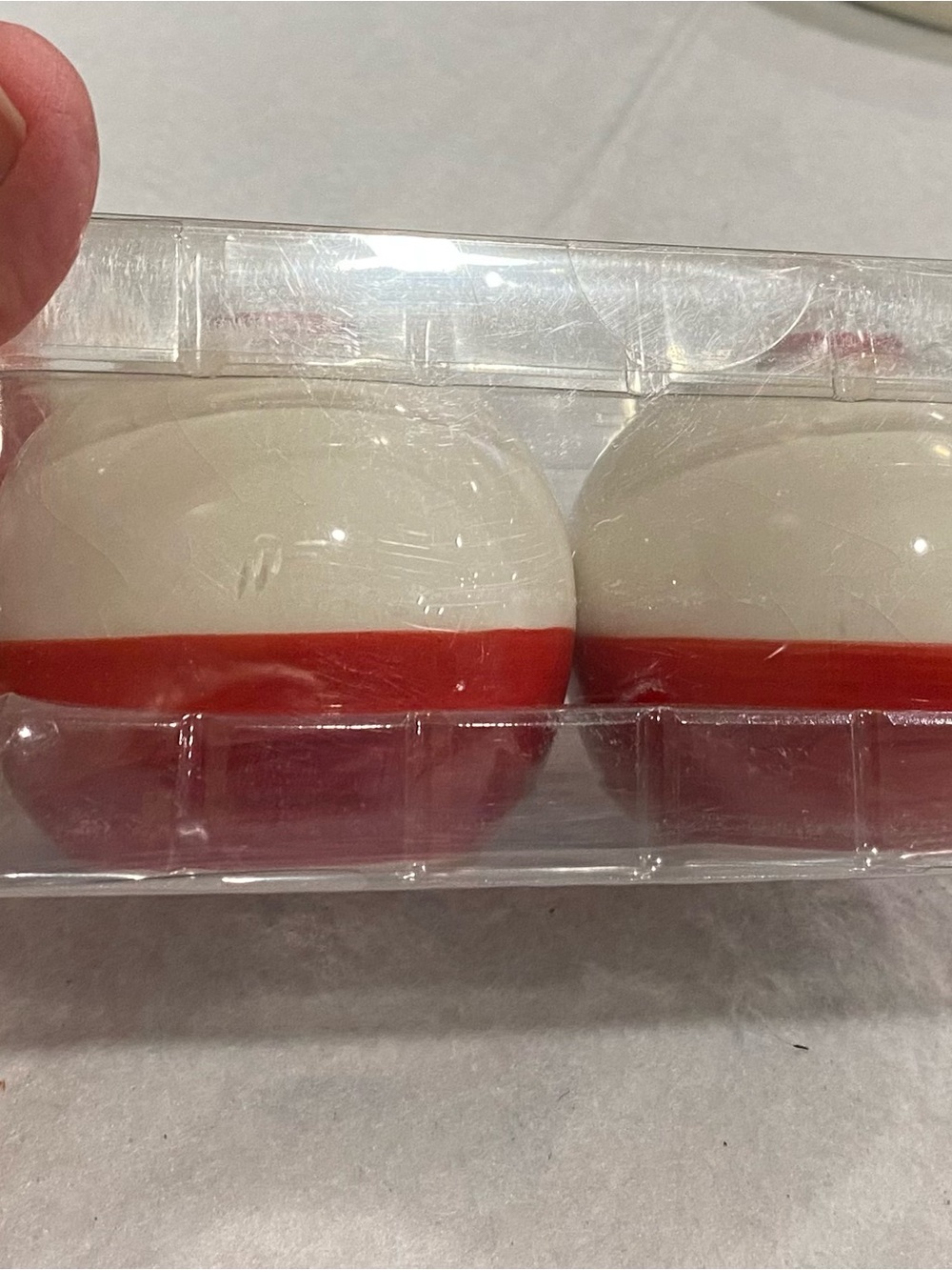 Fishing bobber Red/White Ceramic Salt & Pepper - Shakers Father’s Day Gifts - Picture 4 of 4